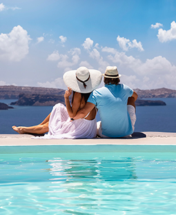 חופשה זוגית בסנטוריני